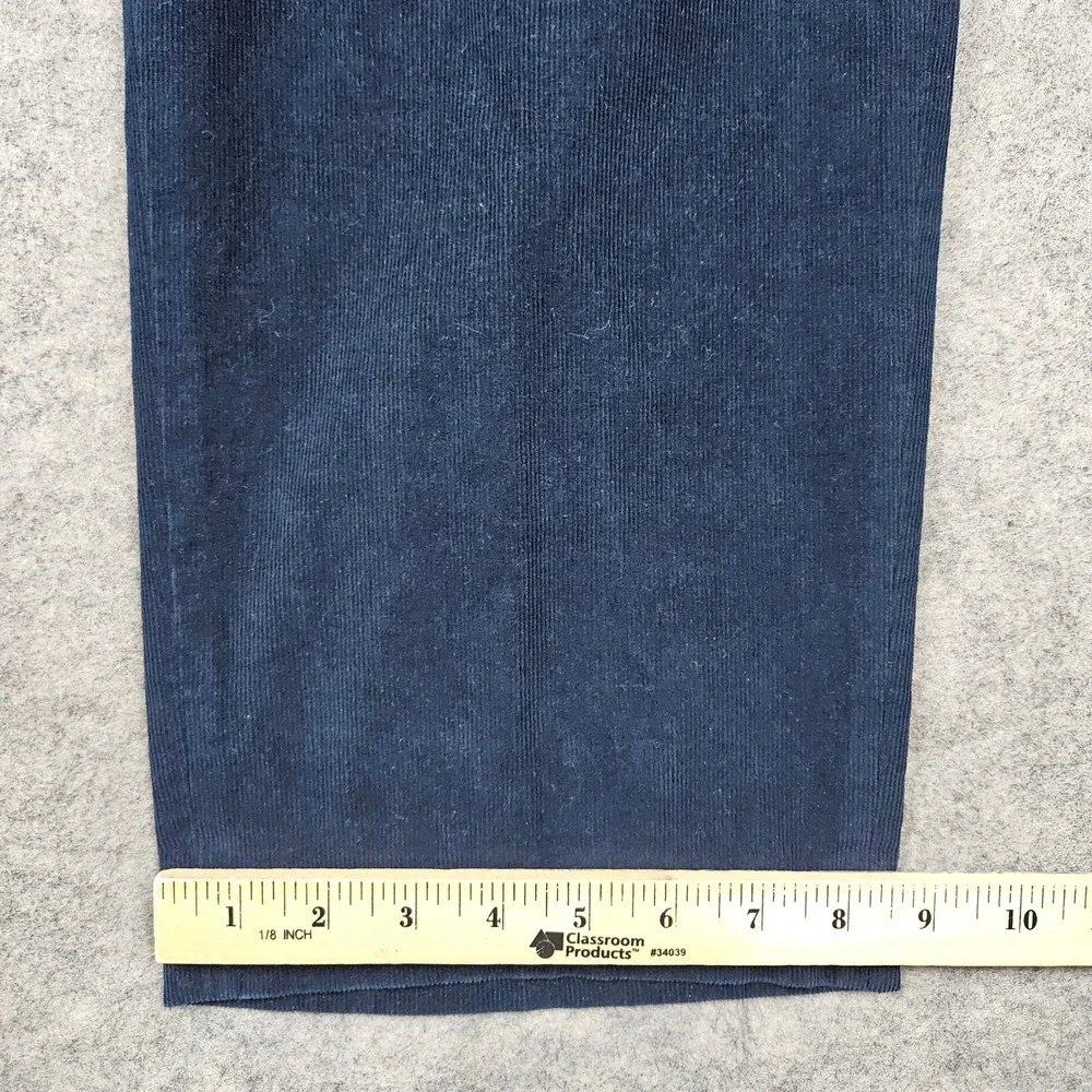 Lauren Ralph Lauren Men's Navy Blue Corduroy‎ Pants Size 38x32 (ACTUAL 36X28.5)
